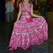 Women's Elegant Two-Piece Print Skirt Set A-Line Ankle-Length Swing Suit Casual Summer Fashion Polyester_ecoleips.com