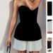 Women's Clothing Strapless Pleated Dress Elegant Style Casual Fashion Thin Clothing Spring Arrival_ecoleips.com