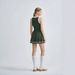 26 Spring And Summer New Outdoor Sports Fashion Tennis Skirt Women's Cross-border Anti-light Yoga Dress With Chest Pads_ecoleips.com