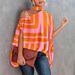 Women's Summer Halter Neck Bat Sleeve Printed Casual Top_ecoleips.com