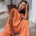 Women's Clothing Cotton And Linen Suit Loose Casual Round Neck Sleeveless Top Cotton And Linen Pocket Wide Leg Pants Suit_ecoleips.com