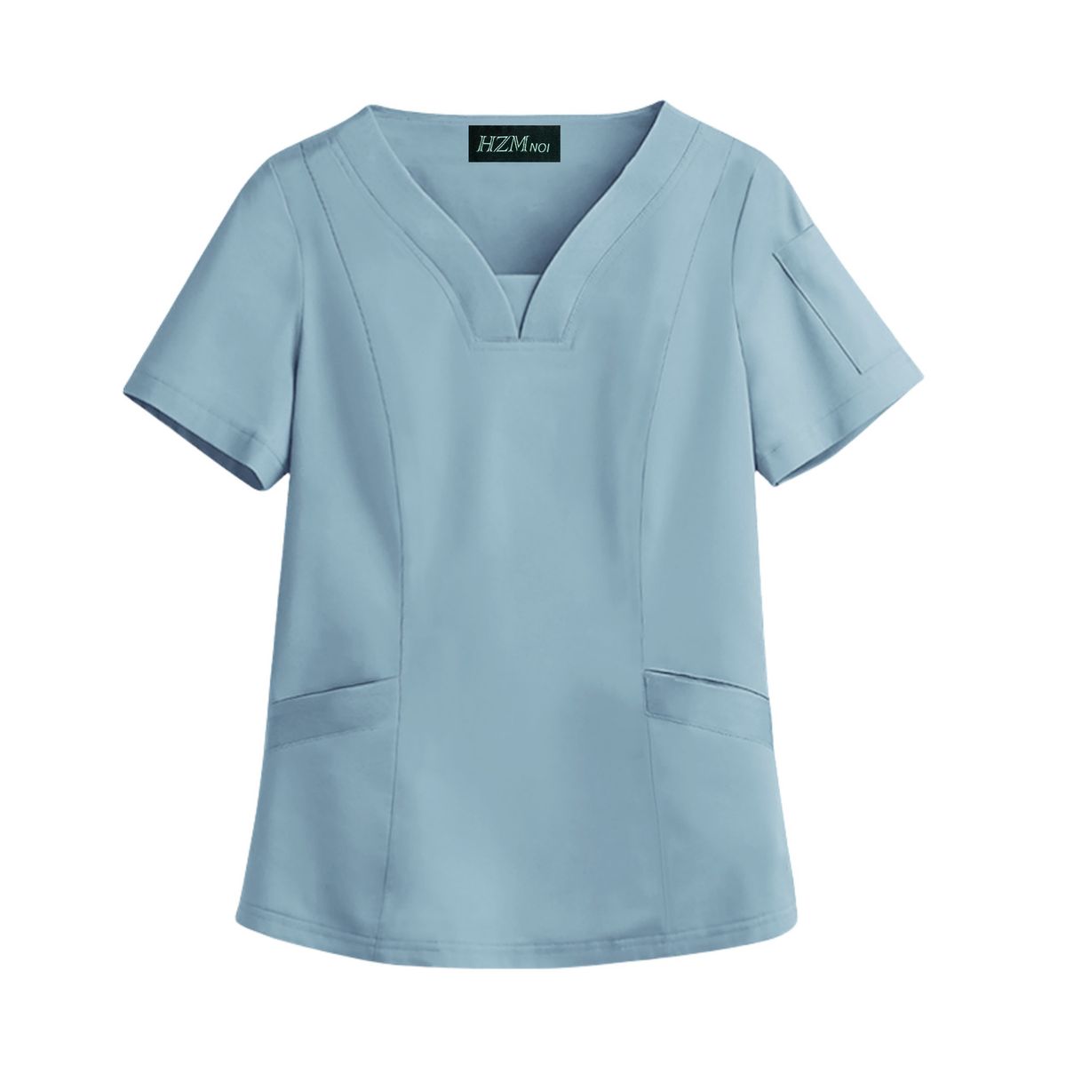 Women’s Clothing Elastic Quick Drying Medical Work Clothes Oral Dentist Operating Room Isolation Clothes Summer Thin Wash Clothes_ecoleips.com