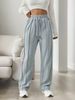 Women's Clothing Casual Sweatpants Spring And Summer New Wide Leg Sports Pants Loose Straight Pants_ecoleips.com