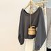 Real Shot Of The 2025 New Spring/autumn Solid Color Thin Long-sleeve Sweatshirt For Women, Loose Fit, With Fleece Lining_ecoleips.com