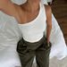 Women's Off-Shoulder Backless Slim Fit Tank Top Solid Color European American Style Spring/Summer Fashion Streetwear Short Top_ecoleips.com