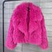 K Hairy Coat Women's Imitation Fur Loose Fitting Suit Collar Coat_ecoleips.com