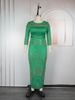 Glamorous Plus Size Evening Dress With Heavy Embellishments – Stunning Sequin & Rhinestone Bodycon Gown For Parties & Special Occasions_ecoleips.com