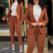 Women's Clothing New Fashion Casual Professional Wear Women's Suit Set_ecoleips.com