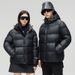 "Men's Premium Black Duck Down Jacket – Detachable Hood, Slim Fit, Short-Length Winter Coat (86-90% Fill Power, 4 Sizes, Streetwear Style)"_ecoleips.com