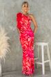 Women's Clothing Summer Temperament Slim Sleeveless Three Dimensional Flower Sexy Dress_ecoleips.com