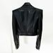 Fashionable Short Biker Jacket With Stand Collar & Double Breasted Buttons - Slim Fit Leather Jacket For Women, Autumn New Arrival_ecoleips.com