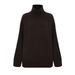 Turtleneck Sweater Women's 2025 Autumn And Winter Explosion Solid Color Turtleneck Knitted Jumper Loose Sweater Women_ecoleips.com