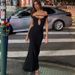 European American Women's Clothing 2025 Autumn And Winter New Fashion Sexy Backless Hollow-out Solid Color Slim-fit_ecoleips.com