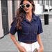 Women's Summer Casual Washed Denim Jacket Top European And American Popular New Cross Border Style for 2026_ecoleips.com