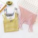 Summer Children's Sweet Bow Girls, Comfortable Wood Fiber Camisole For Girls_ecoleips.com