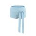 Women's Clothing Summer New Two Piece Design Lace Up Shorts For Women Hot Girls Low Waist Hip Wrapped Slim Casual Pants_ecoleips.com