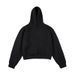 450g Heavyweight American High Street Fashion Brand Cleanfit Short Oversized Hooded Sweatshirt For Men And Women, Loose Fit And Thickened_ecoleips.com