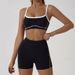 Cloud Hide Women Yoga Suit Gym Fitness Set SEXY Lady Two Piece Sports Tracksuit Workout Pilates Outfits Running Clothes_ecoleips.com