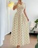Women's Floral Print Long Dress Summer New Casual Midi Dress for Women Maxi Dress_ecoleips.com