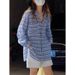 Spring Summer Long-sleeved Jacket For Women, Loose And Casual Style, Thin Sun-protective Cardigan Shirt Top_ecoleips.com