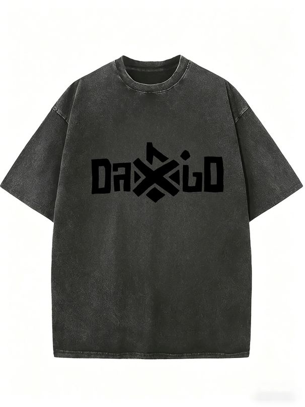 Washed Oversized Women Cotton T-Shirt, Solid Crew Neck Minimal Design, Wrinkle Resistant Casual Street Short Sleeve For Summer All Day Outfit_ecoleips.com