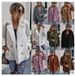 Elegant Button-Down Blazer Coat For Women – Stylish Winter Outerwear With Pockets & Faux Fur Trim, Slim Fit, Long Sleeve, Office & Casual Wear_ecoleips.com