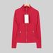 Women's Double Gold Jacket Set Slim Fit Outerwear For Fitness Sports Running Yoga In Stock_ecoleips.com