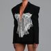 Women's Clothing temperament lace splicing new women's slim waist long sleeve long coat_ecoleips.com