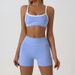 Women's Clothing New Nude Tight Outdoor Sports Suit With Thin Shoulder Straps And Contrasting Color Underwear Suspenders Yoga Clothes_ecoleips.com