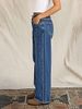 Women's mid Rise Slimming Wide Leg Jeans European American Style Retro Straight Leg Pants Casual Cotton Spring New 2026_ecoleips.com