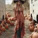Women's Long Sleeve Bohemian Style Pleated Ruffle Dress With Irregular V-Neck_ecoleips.com