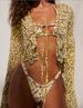 Floral Mesh Triangle Bikini Set - Women's Sexy Split Swimsuit With Multi-Piece Design_ecoleips.com