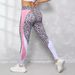 Women's Clothing Contrast High Waist Tight Print Leopard Pocket Stitching Sports Fitness Yoga Pants Leggings_ecoleips.com
