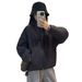 girl High-End Hooded Warm Jacket Women, Loose Simple Fashionable Casual Design, Slimming Quilted Cotton Coat For Autumn And_ecoleips.com