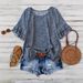 2025 Summer European And American Cross-Border New Round Neck Leopard Print Casual Short Sleeve Shirt_ecoleips.com