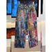 Vintage Washed Paint-Splatter Jeans – High-Waisted Wide-Leg Denim With Artistic 3D Print, Long & Flowy For Women_ecoleips.com