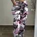 Women's Camouflage Cargo Pants Multi-Pocket Outdoor Hiking Straight Leg Casual Joggers Comfortable Fit_ecoleips.com