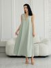 Women's Embroidered Cardigan Vest Set Dress NC93 Muslim Fashion Clothing_ecoleips.com