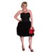Women's Clothing Tube Top Dress New Banquet Small Dress Dress Temperament Elegant Party Host Celebrity Evening Dress Summer_ecoleips.com
