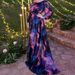 Muslim Dress Women Elegant Eastern Floral Maxi Dress - Breathable Polyester Ankle-Length Dress With Modest Fit For Women_ecoleips.com