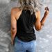 Fashionable European American Summer New Style Halter Tank Women, Suitable Both Inner And Outer Wear, Solid Color, Slim_ecoleips.com