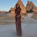 Women's Clothing Elegant Pleated Patchwork Midi Dress Spring Long Sleeveless Stand Collar_ecoleips.com