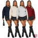 Soft & Cozy Oversized Knit Sweater Women's Casual Pullover With Shawl Collar – Elegant Fall & Winter Wardrobe Essential_ecoleips.com