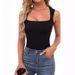 Voya Women's European And American Style Hot Girl Outer Wear Camisole Vest For Women Summer Sleeveless Off-Shoulder_ecoleips.com