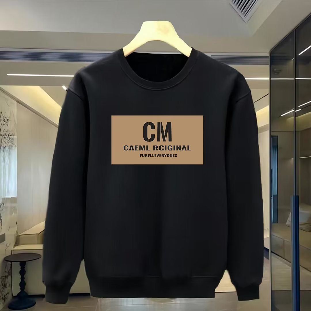 FW25 Matching Couple Cotton Crew Neck Sweatshirt - His & Hers_ecoleips.com