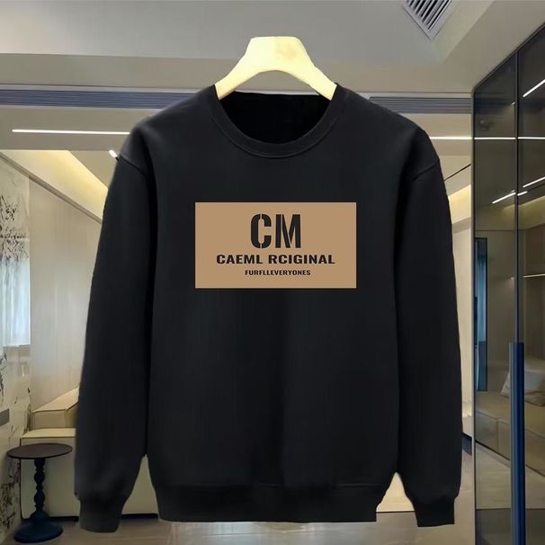 FW25 Matching Couple Cotton Crew Neck Sweatshirt - His & Hers_ecoleips.com