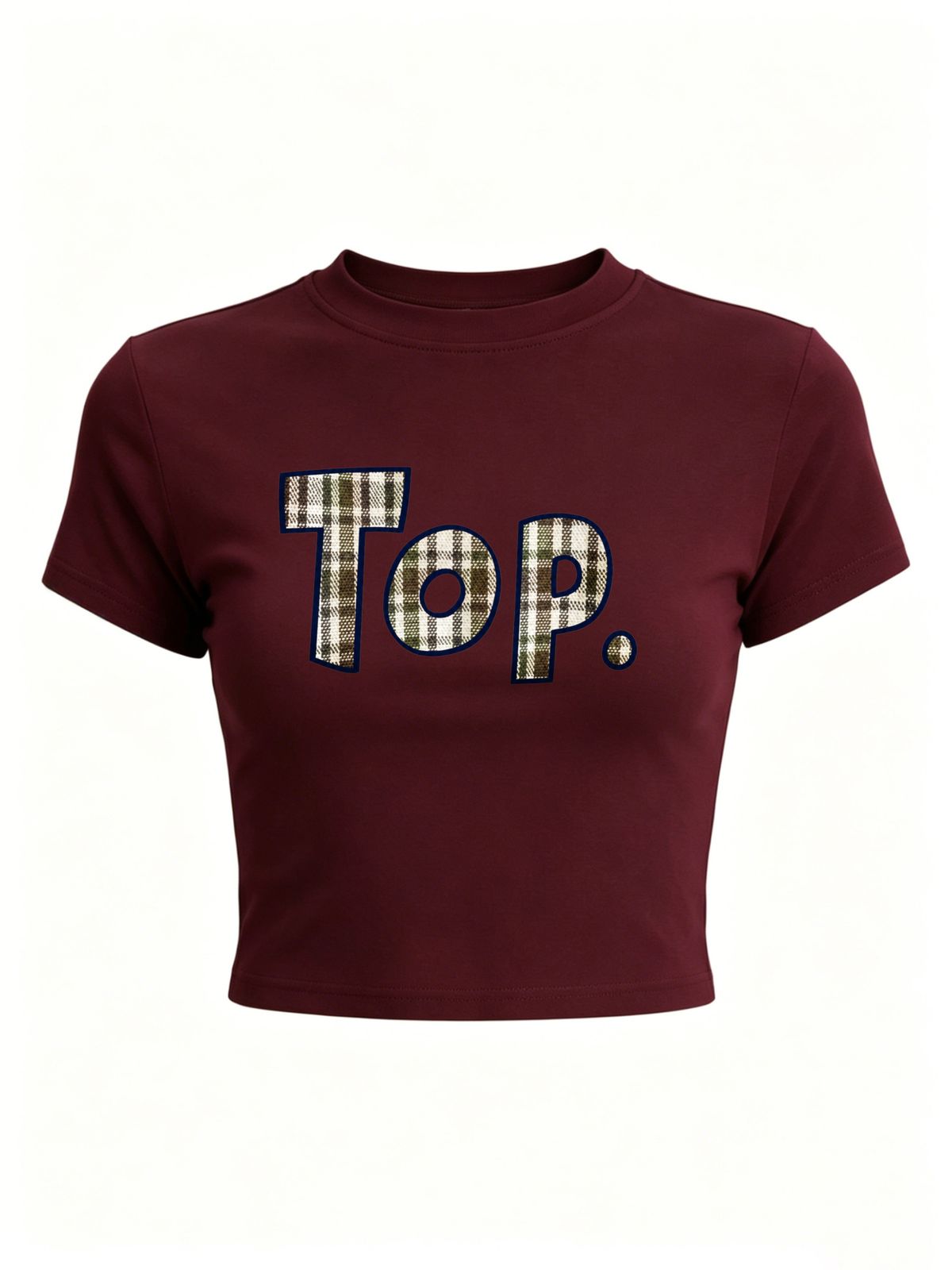 Women's Artistic Print T-Shirt, Crew Neck Short Sleeve Tee, Casual Summer Daily Wear_ecoleips.com