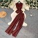 Chic V-Neck Knit Camisole High-Waist Wide-Leg Pant Two-Piece Set Elegant Wide Cuff Trousers Outfit for Women_ecoleips.com