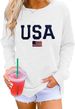 Women's Clothing Holiday Printed Round Neck Sweater Women's Tops_ecoleips.com