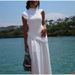 Summer Off-Shoulder Sleeveless Slim Fit Dress for Women High-Waisted Pleated Cross Border European American Style_ecoleips.com